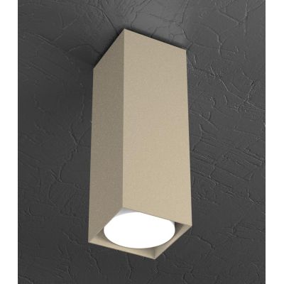 PLATE FARETTO DA SOFFITTO ALTEZZA CM 25 IN METALLO 4 COLORI CON LAMPADINA ATTACCO GX53 Top Light Illuminazione - Cristalensi Sho
