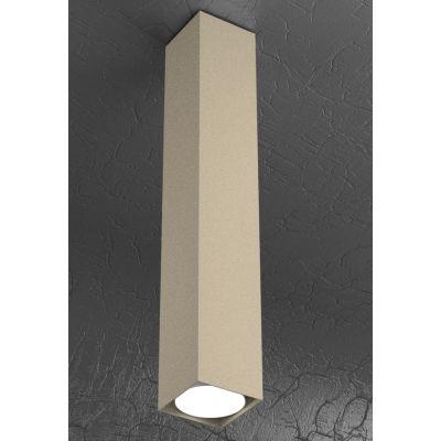 PLATE LAMPADA DA SOFFITTO ALTEZZA CM 50 IN METALLO 4 COLORI CON LAMPADINA ATTACCO GX53 Top Light Illuminazione - Cristalensi Sho