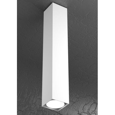 PLATE LAMPADA DA SOFFITTO ALTEZZA CM 50 IN METALLO 4 COLORI CON LAMPADINA ATTACCO GX53 Top Light Illuminazione - Cristalensi Sho