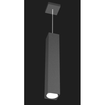 PLATE SOSPENSIONE SINGOLA MODERNA H50 IN METALLO 4 COLORI CON LAMPADINA ATTACCO GX53 Top Light Illuminazione - Cristalensi Shop 