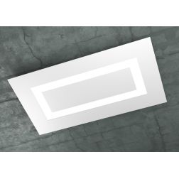 CARPET PLAFONIERA IN 3 COLORI RETTANGOLARE MEDIA A LED 80W LAMPADINE SOSTITUIBILI Top Light Illuminazione - Cristalensi Shop Onl 2