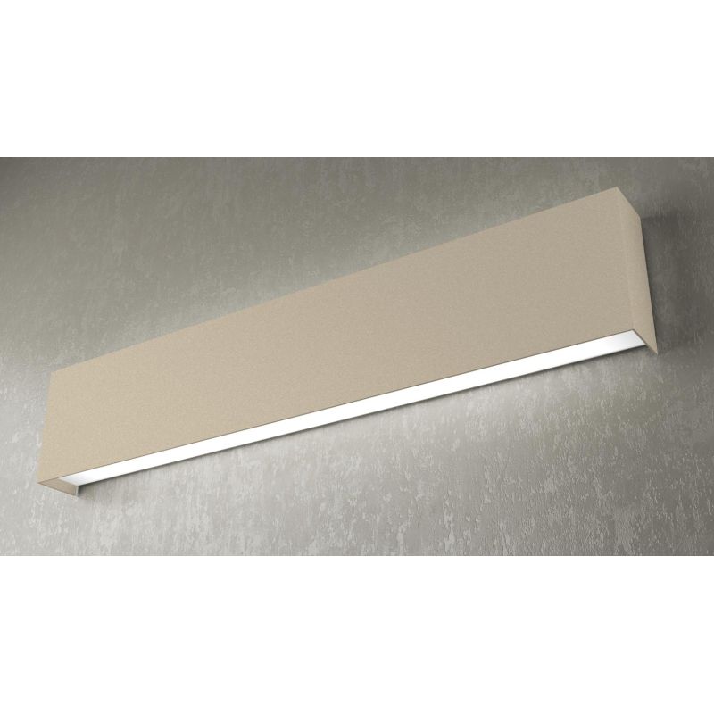 WALLY APPLIQUE 60 CM IN METALLO VERNICIATO 2 COLORI A LED 60W LAMPADINE SOSTITUIBILI Top Light Illuminazione - Cristalensi Shop 