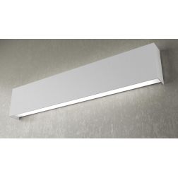 WALLY APPLIQUE 60 CM IN METALLO VERNICIATO 2 COLORI A LED 60W LAMPADINE SOSTITUIBILI Top Light Illuminazione - Cristalensi Shop 