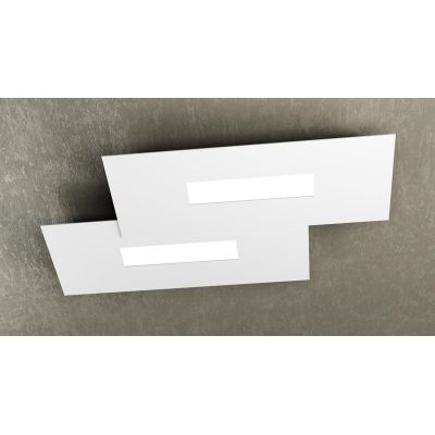 WALLY PLAFONIERA D.52 IN METALLO VERNICIATO 7 COLORI A LED 2X10W LAMPADINE SOSTITUIBILI Top Light Illuminazione - Cristalensi Sh