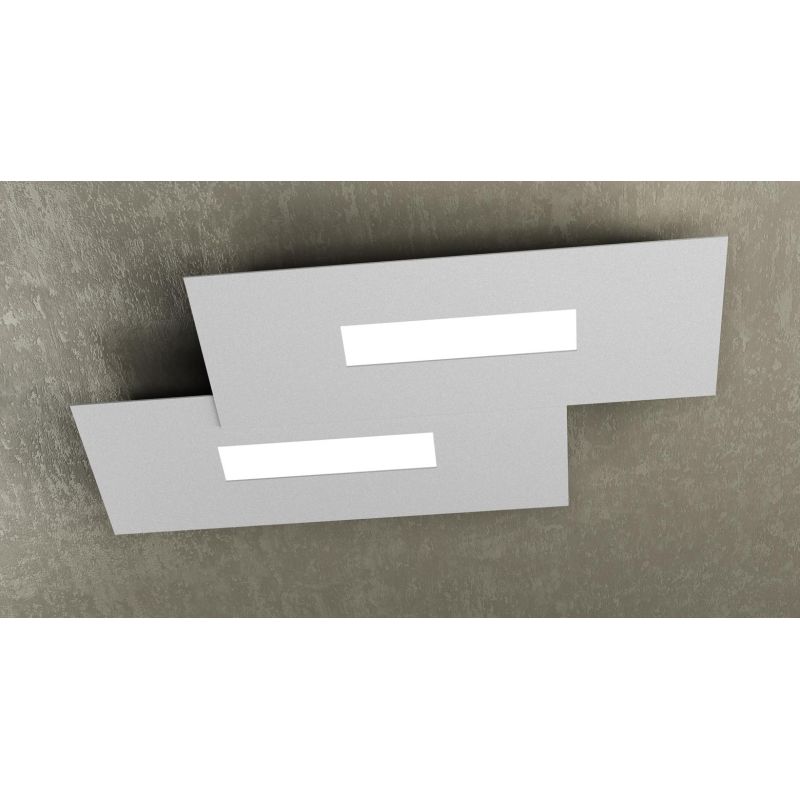 WALLY PLAFONIERA D.52 IN METALLO VERNICIATO 7 COLORI A LED 2X10W LAMPADINE SOSTITUIBILI Top Light Illuminazione - Cristalensi Sh