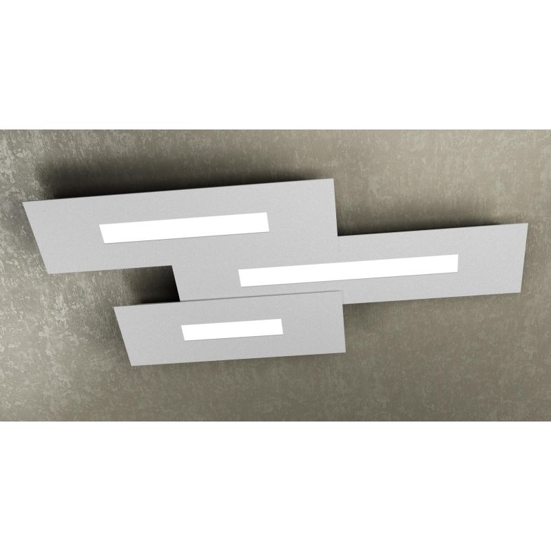 WALLY PLAFONIERA IN METALLO VERNICIATO 7 COLORI A LED 10W-15W-20W SOSTITUIBILI Top Light Illuminazione - Cristalensi Shop Online