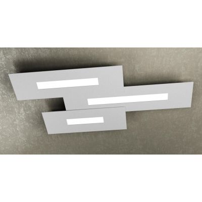 WALLY PLAFONIERA IN METALLO VERNICIATO 7 COLORI A LED 10W-15W-20W SOSTITUIBILI Top Light Illuminazione - Cristalensi Shop Online