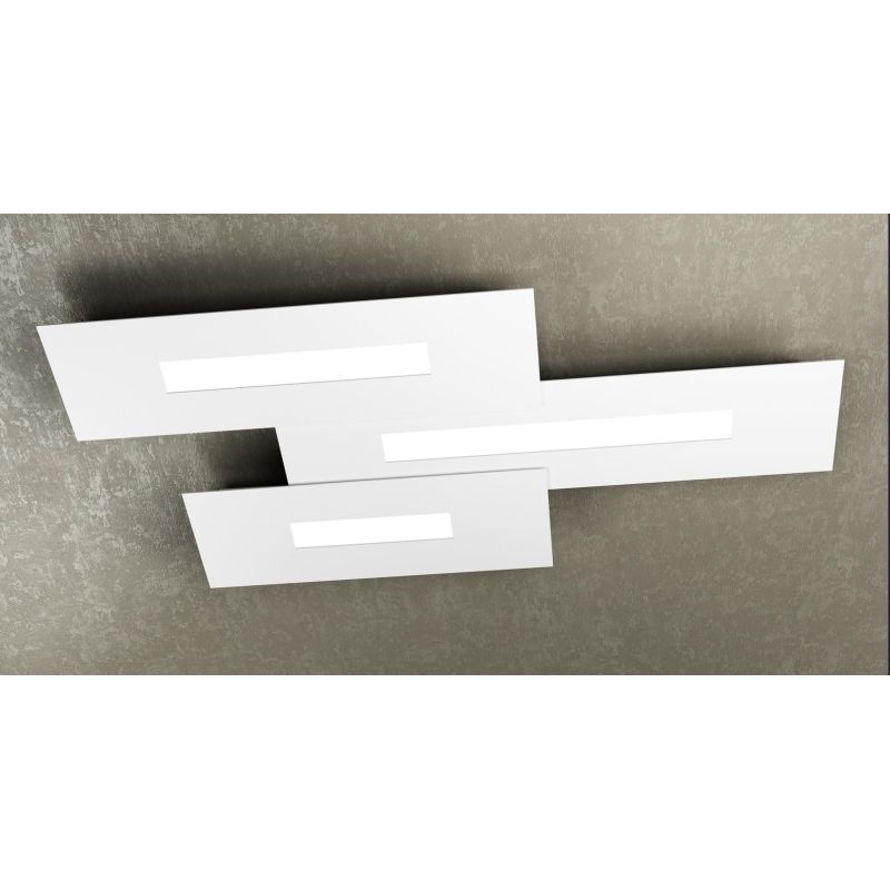 WALLY PLAFONIERA IN METALLO VERNICIATO 7 COLORI A LED 10W-15W-20W SOSTITUIBILI Top Light Illuminazione - Cristalensi Shop Online