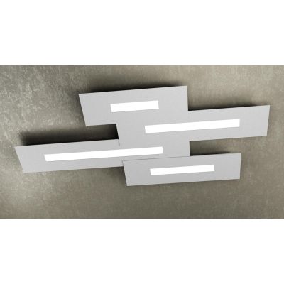 WALLY PLAFONIERA IN METALLO VERNICIATO 7 COLORI A LED 10W-16W-20W-30W SOSTITUIBILI Top Light Illuminazione - Cristalensi Shop On