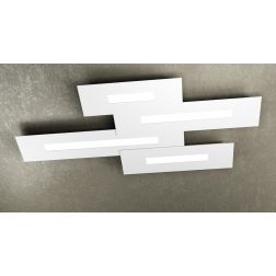 WALLY PLAFONIERA IN METALLO VERNICIATO 7 COLORI A LED 10W-16W-20W-30W SOSTITUIBILI Top Light Illuminazione - Cristalensi Shop On 2