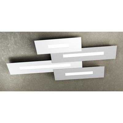 WALLY PLAFONIERA IN METALLO VERNICIATO 7 COLORI A LED 10W-16W-20W-30W SOSTITUIBILI Top Light Illuminazione - Cristalensi Shop On