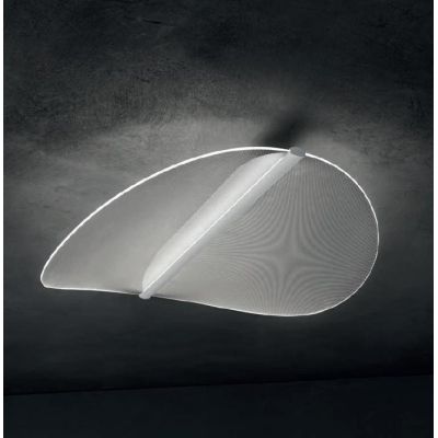 DIPHY PLAFONIERA PICCOLA LED 21W 3000K ULTRAMODERNA LINEA LIGHT STILNOVO MA&DE - Cristalensi Shop Online