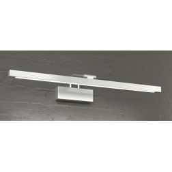 FLEXA LAMPADA DA SPECCHIO MODERNA ORIENTABILE CROMO O NICHEL LED 12W LUCE 3000K O 4000K TOP LIGHT Top Light Illuminazione - Cris 2