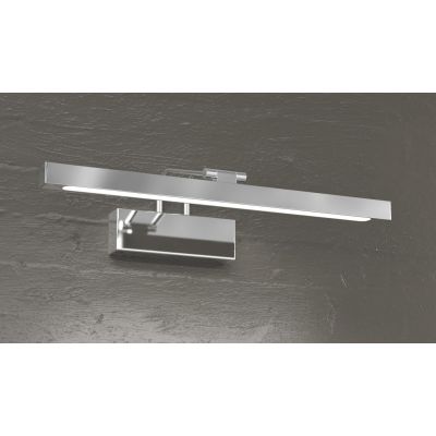 FLEXA LAMPADA DA SPECCHIO MODERNA ORIENTABILE CROMO O NICHEL LED 8W LUCE 3000K O 4000K TOP LIGHT Top Light Illuminazione - Crist