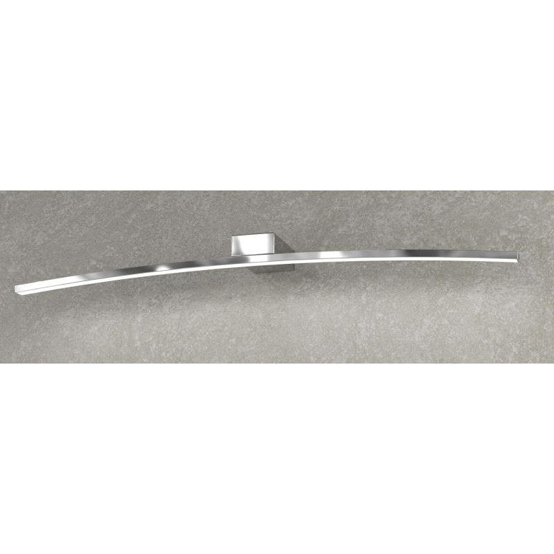 CURVED LAMPADA DA SPECCHIO 70 CM BIANCA O CROMO LED 11,2W LUCE 3000K O 4000K MODERNA DI TOP LIGHT Top Light Illuminazione - Cris