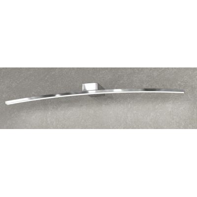 CURVED LAMPADA DA SPECCHIO 70 CM BIANCA O CROMO LED 11,2W LUCE 3000K O 4000K MODERNA DI TOP LIGHT Top Light Illuminazione - Cris