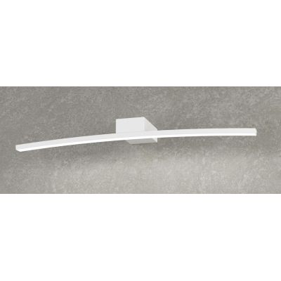 CURVED LAMPADA DA SPECCHIO 50 CM BIANCA O CROMO LED 6W LUCE 3000K O 4000K MODERNA DI TOP LIGHT Top Light Illuminazione - Cristal