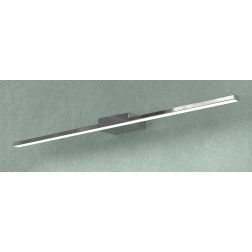 LINE LAMPADA DA SPECCHIO MODERNA BIANCA O CROMO LED 11,2W LUCE 3000K O 4000K TOP LIGHT Top Light Illuminazione - Cristalensi Sho 2