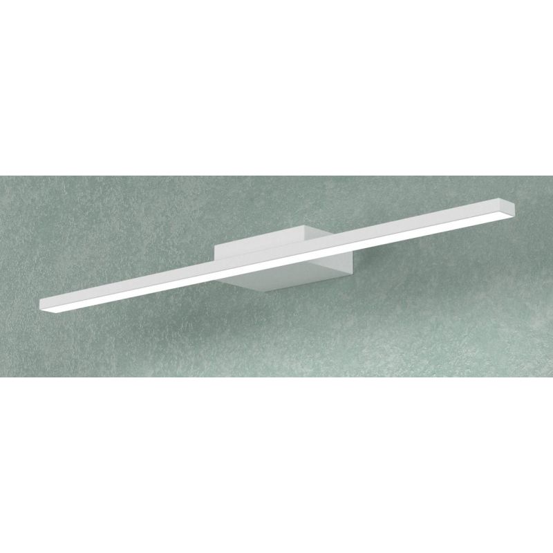 LINE LAMPADA DA SPECCHIO MODERNA BIANCA O CROMO LED 6W LUCE 3000K O 4000K TOP LIGHT Top Light Illuminazione - Cristalensi Shop O