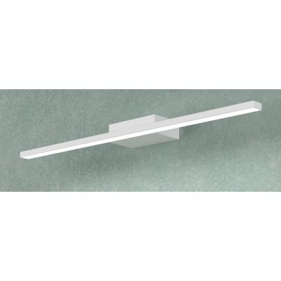 LINE LAMPADA DA SPECCHIO MODERNA BIANCA O CROMO LED 6W LUCE 3000K O 4000K TOP LIGHT Top Light Illuminazione - Cristalensi Shop O