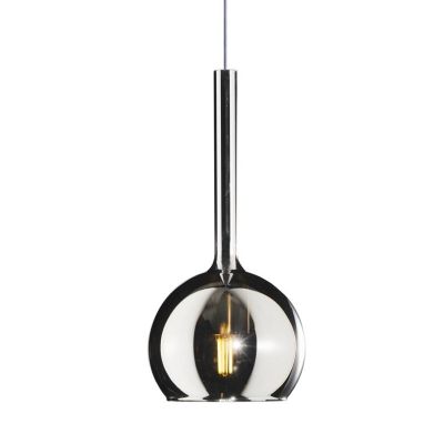 FUTURE APPLIQUE IN METALLO FINITURA OTTONE CON SFERA 18CM IN VETRO CON 5 FINITURE COLORE Top Light Illuminazione - Cristalensi S