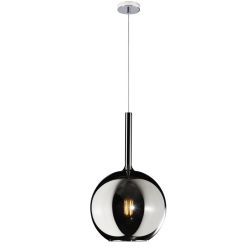 FUTURE SOSPENSIONE SINGOLA IN METALLO CROMO O BIANCO CON SFERA 25CM IN VETRO CON 5 FINITURE COLORE Top Light Illuminazione - Cri 2