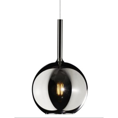 FUTURE SOSPENSIONE SINGOLA IN FINITURA OTTONE CON SFERA 25CM IN VETRO CON 5 FINITURE COLORE Top Light Illuminazione - Cristalens