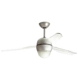 SFERA LED 12W 1400 LUMEN 3000K VENTILATORE DI ITALEXPORT DIAMETRO 127 BIANCO E GRIGIO Italexport - Cristalensi Shop Online 2