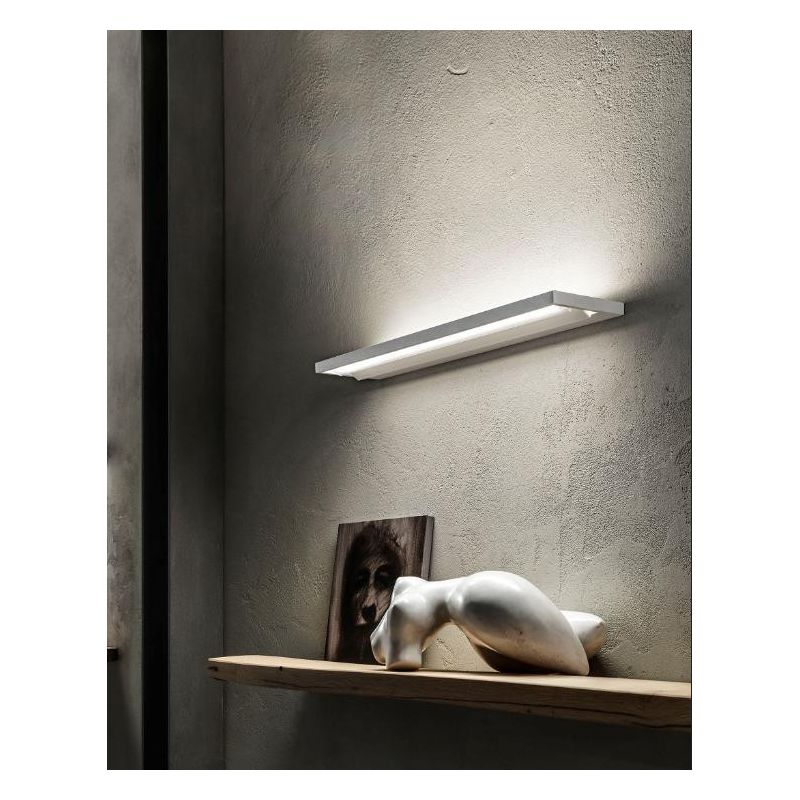 TABLET W2 LINEA LIGHT APPLIQUE 36 CM 19W LED BIANCA O NERA MODERNA LUCE DIREZIONABILE STILNOVO MA&DE - Cristalensi Shop Online