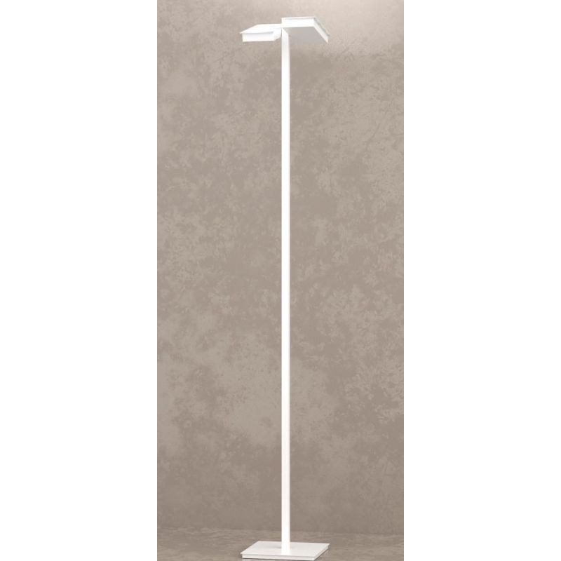 STYLE PIANTANA MODERNA 2 PARABOLE ORIENTABILI BIANCA,SABBIA,GRIGIA O NERA 6 LAMPADINE ATTACCO GX53 Top Light Illuminazione - Cri