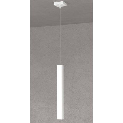 SQUARE TUBE SOSPENSIONE TUBOLARE 6 COLORI IN METALLO MODERNA LAMPADINA ATTACCO GU10 Top Light Illuminazione - Cristalensi Shop O
