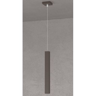 SQUARE TUBE SOSPENSIONE TUBOLARE 6 COLORI IN METALLO MODERNA LAMPADINA ATTACCO GU10 Top Light Illuminazione - Cristalensi Shop O