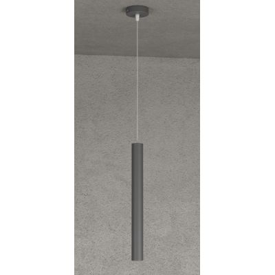 ROUND TUBE SOSPENSIONE TUBOLARE 6 COLORI IN METALLO MODERNA LAMPADINA ATTACCO GU10 Top Light Illuminazione - Cristalensi Shop On