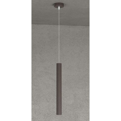 ROUND TUBE SOSPENSIONE TUBOLARE 6 COLORI IN METALLO MODERNA LAMPADINA ATTACCO GU10 Top Light Illuminazione - Cristalensi Shop On