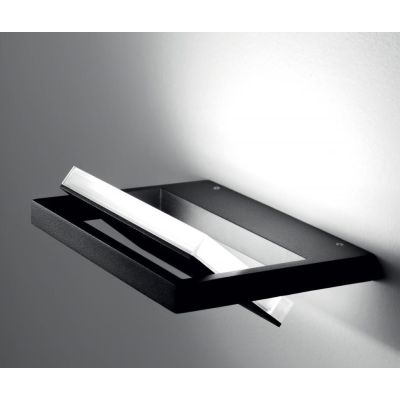 TABLET W1 LINEA LIGHT APPLIQUE 23,9 CM 19W LED BIANCA O NERA MODERNA LUCE DIREZIONABILE STILNOVO MA&DE - Cristalensi Shop Online