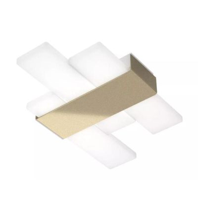 FLIGHT PLAFONIERA APPLIQUE MODERNA LARGHEZZA CM 36 LED 16W LUCE 3000-4000K Top Light Illuminazione - Cristalensi Shop Online