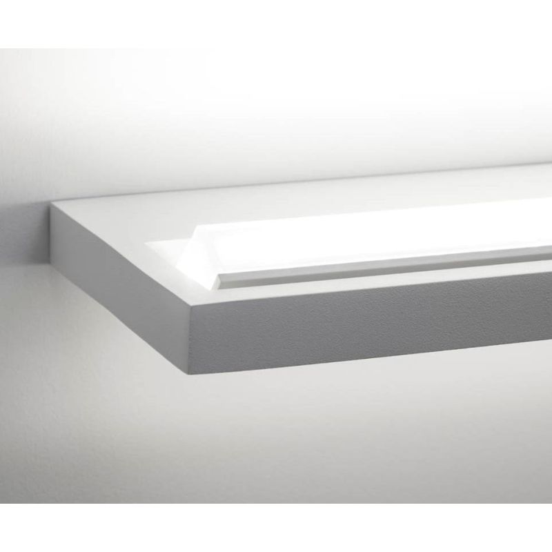 TABLET W1 LINEA LIGHT APPLIQUE 66 CM 19W LED BIANCA O NERA MODERNA LUCE DIREZIONABILE STILNOVO MA&DE - Cristalensi Shop Online