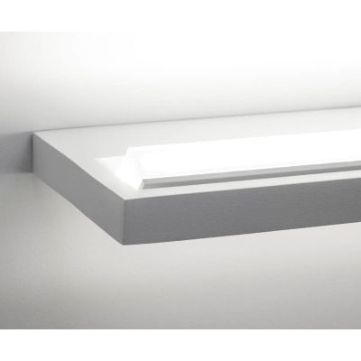 TABLET W1 LINEA LIGHT APPLIQUE 66 CM 19W LED BIANCA O NERA MODERNA LUCE DIREZIONABILE STILNOVO MA&DE - Cristalensi Shop Online