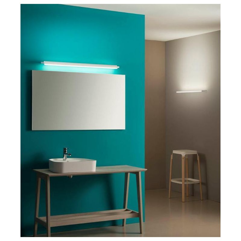 TABLET W1 LINEA LIGHT APPLIQUE 96 CM 26W LED BIANCA O NERA MODERNA LUCE DIREZIONABILE STILNOVO MA&DE - Cristalensi Shop Online
