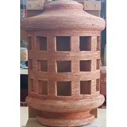 1024A LAMPADA DA PARETE IN TERRACOTTA IP65 ILLUMINAZIONE A LED 12W MADE IN ITALY CRISTALENSI CERAMICA - Cristalensi Shop Online 2
