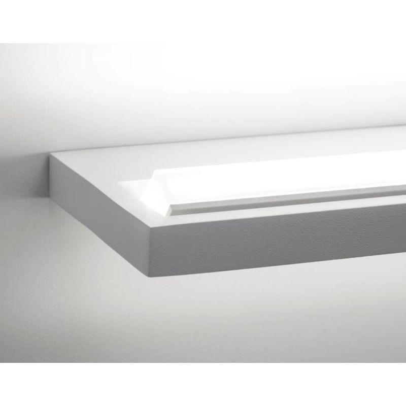 TABLET W1 LINEA LIGHT APPLIQUE 96 CM 26W LED BIANCA O NERA MODERNA LUCE DIREZIONABILE STILNOVO MA&DE - Cristalensi Shop Online