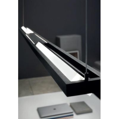 TABLET PX LINEA LIGHT SOSPENSIONE DI 136 CM 46W LED BIANCA O NERA MODERNA LUCE DIREZIONABILE STILNOVO MA&DE - Cristalensi Shop O