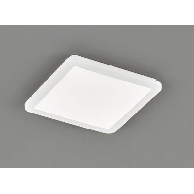 CAMILLUS PLAFONIERA QUADRATA 30X30 LED 16W IP44 DIMMERABILE MODERNA BIANCA O NERA RL - Cristalensi Shop Online