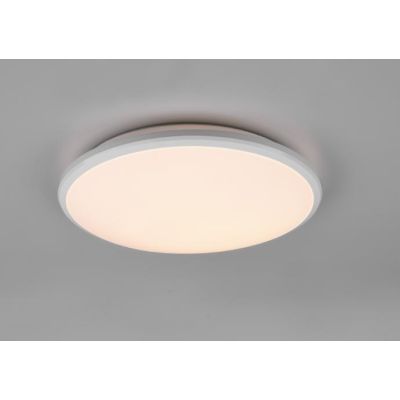 LIMBUS PLAFONIERA CON BORDO BIANCO, NERO O TITANIO LED 20,5W LUCE DIMMERABILE DIAMETRO CM 35 RL - Cristalensi Shop Online
