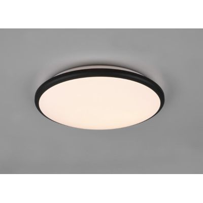 LIMBUS PLAFONIERA CON BORDO BIANCO, NERO O TITANIO LED 20,5W LUCE DIMMERABILE DIAMETRO CM 35 RL - Cristalensi Shop Online