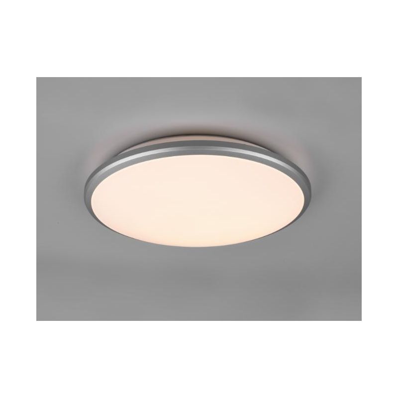LIMBUS PLAFONIERA CON BORDO BIANCO, NERO O TITANIO LED 20,5W LUCE DIMMERABILE DIAMETRO CM 35 RL - Cristalensi Shop Online