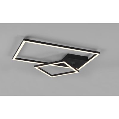 PADELLA PLAFONIERA CON SNODO LED 25W LUCE DIMMERABILE 4 FINITURE LARGHEZZA CM 63 RL - Cristalensi Shop Online