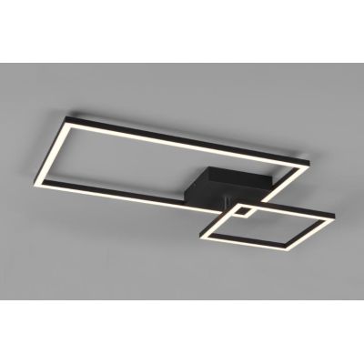 PADELLA PLAFONIERA CON SNODO LED 25W LUCE DIMMERABILE 4 FINITURE LARGHEZZA CM 63 RL - Cristalensi Shop Online