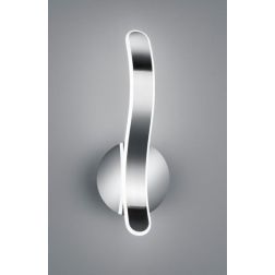 PARMA APPLIQUE MODERNA H39 CM FINITURA BIANCA O CROMO LED 11W LUCE 4000K DIMMERABILE RL - Cristalensi Shop Online 2