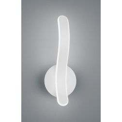 PARMA APPLIQUE MODERNA H39 CM FINITURA BIANCA O CROMO LED 11W LUCE 4000K DIMMERABILE RL - Cristalensi Shop Online